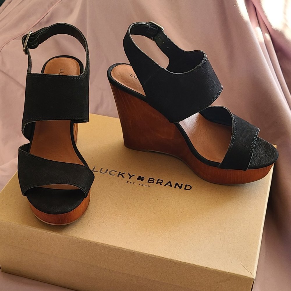 Lucky Brand ~ Lattela  Wedge Shoe